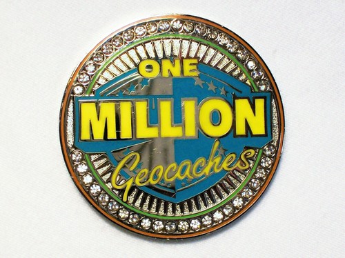 One million geocaches - one,